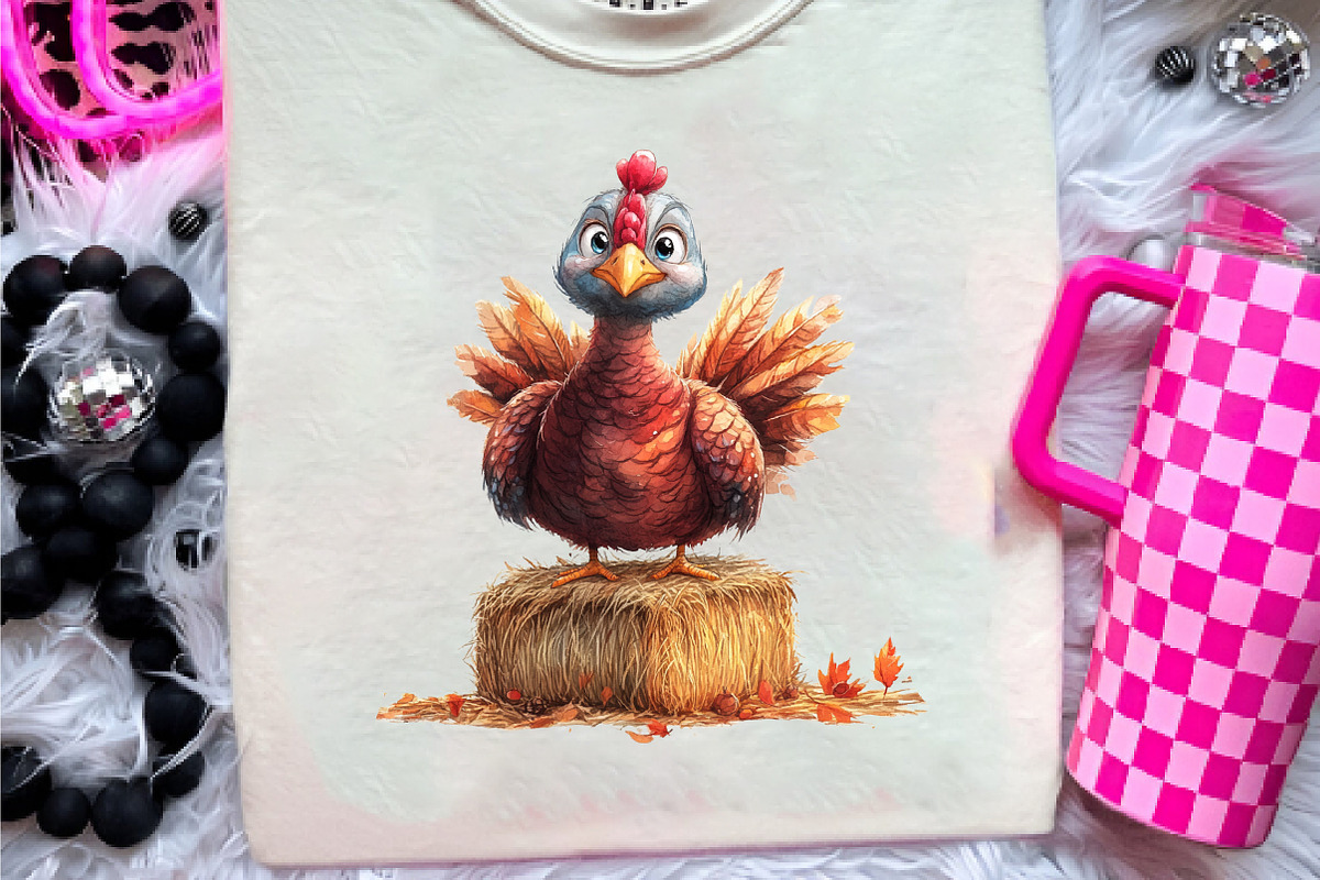 Thanksgiving Turkey Clipart, an Illustration by CreationArt (Photo 3 of 9)