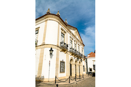 Town hall of Faro in Portugal, an Architecture Photo by Leonid Andronov