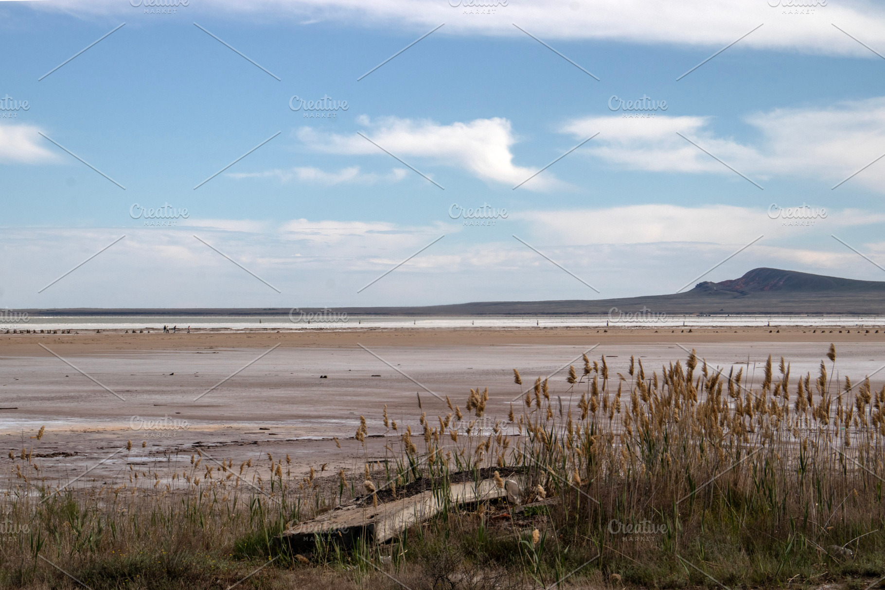 Shore of the Baskunchak salt lake, a Nature Photo by Schreibikus