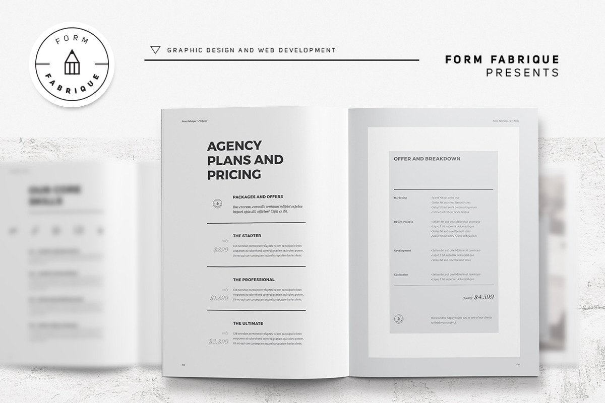 Proposal, a Brochure Template by Form Fabrique (Photo 8 of 13)