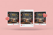 Pizza Flyer Design Template, a Flyer Template by YUDesignStore (Thumbnail 3 of 6)