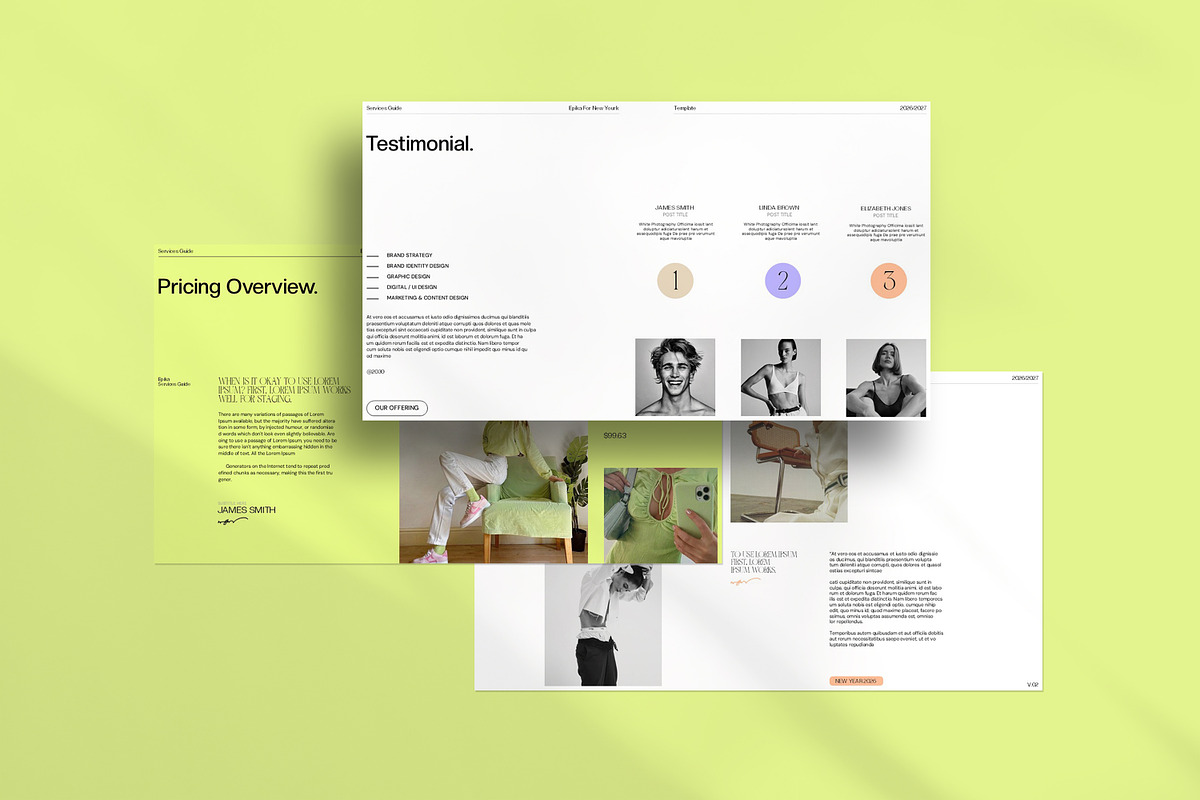 EPIKA | Service Guide Template, a Presentation Template by CreativexGenius (Photo 2 of 8)