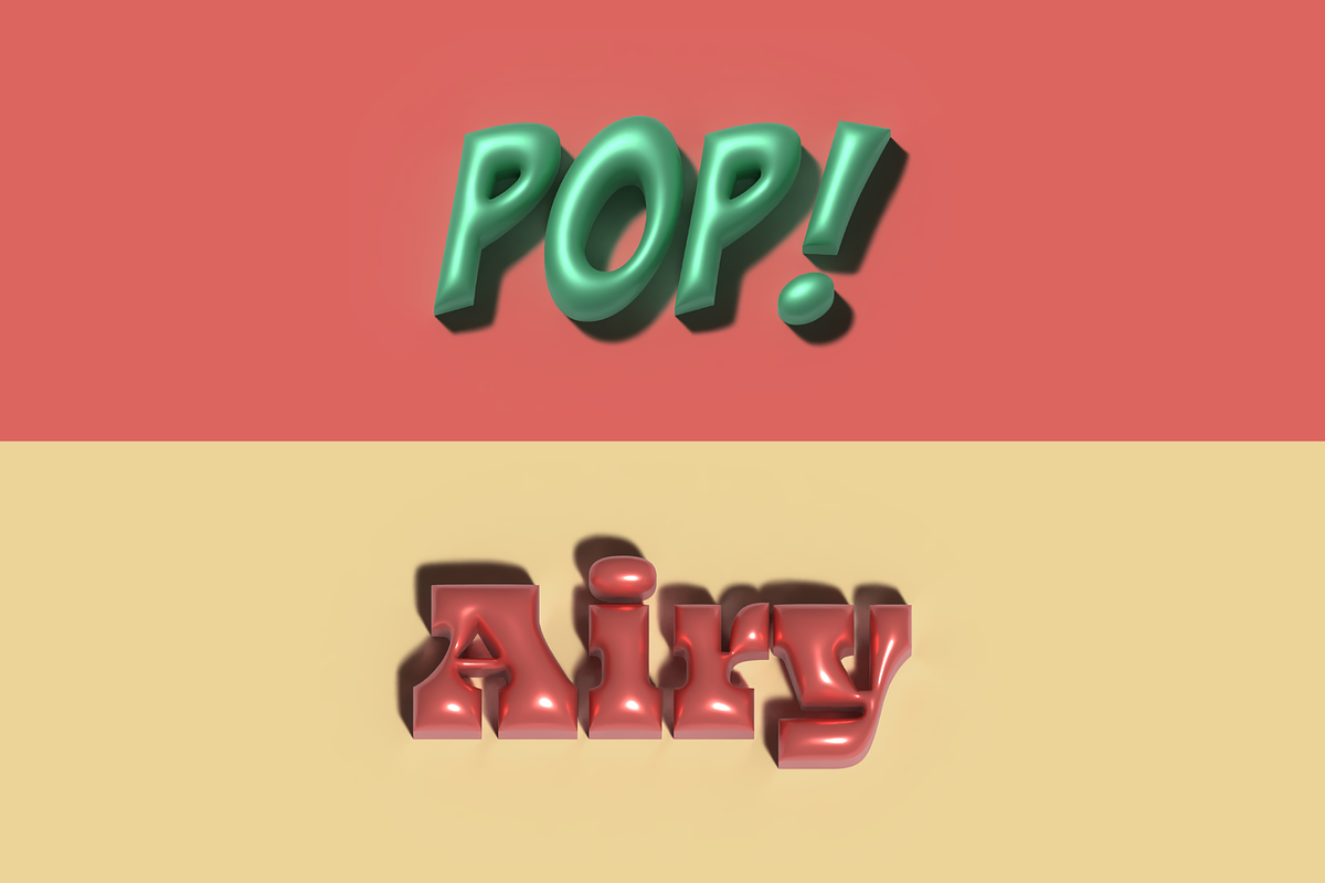 FLOAT - Editable Graphic Style, a Layer Style Add-On by DKNG Studios (Photo 2 of 3)