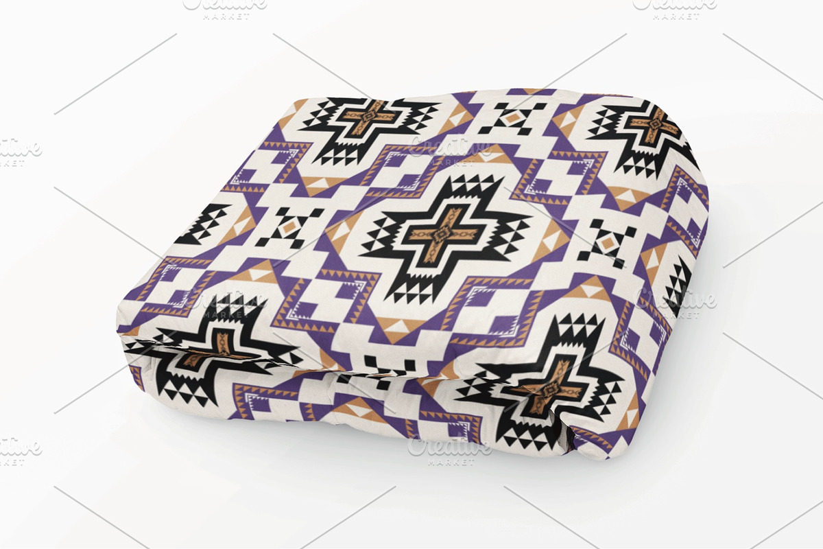 Colorful Native American Pattern, a Pattern Graphic by PPEthnicDecorPattern (Photo 4 of 9)