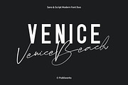 Venice Beach - Modern Font Duo, a Script Font by Publiworks (Thumbnail 1 of 12)