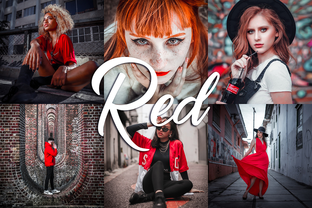 10 Lightroom Presets - Red, an Action Add-On by Preset Bunker (Photo 1 of 10)