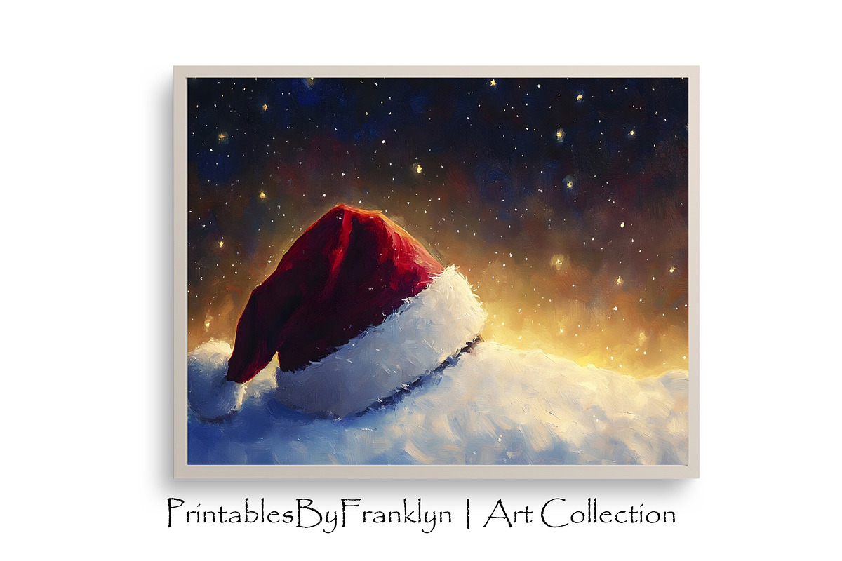 Santa Claus Set Wall Art Bundle, a Holiday Photo by PrintablesByFranklyn (Photo 6 of 8)