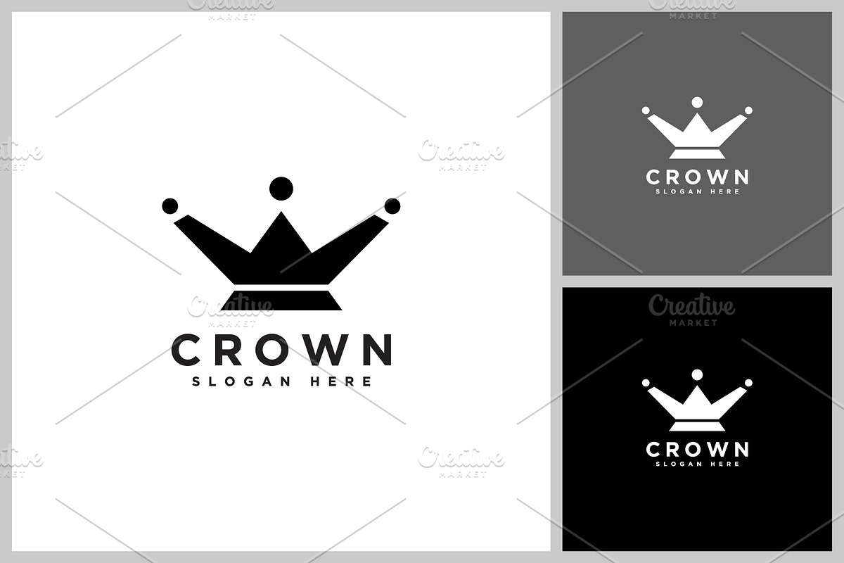 crown vector design icon template, a Branding & Logo Template by quadrazo