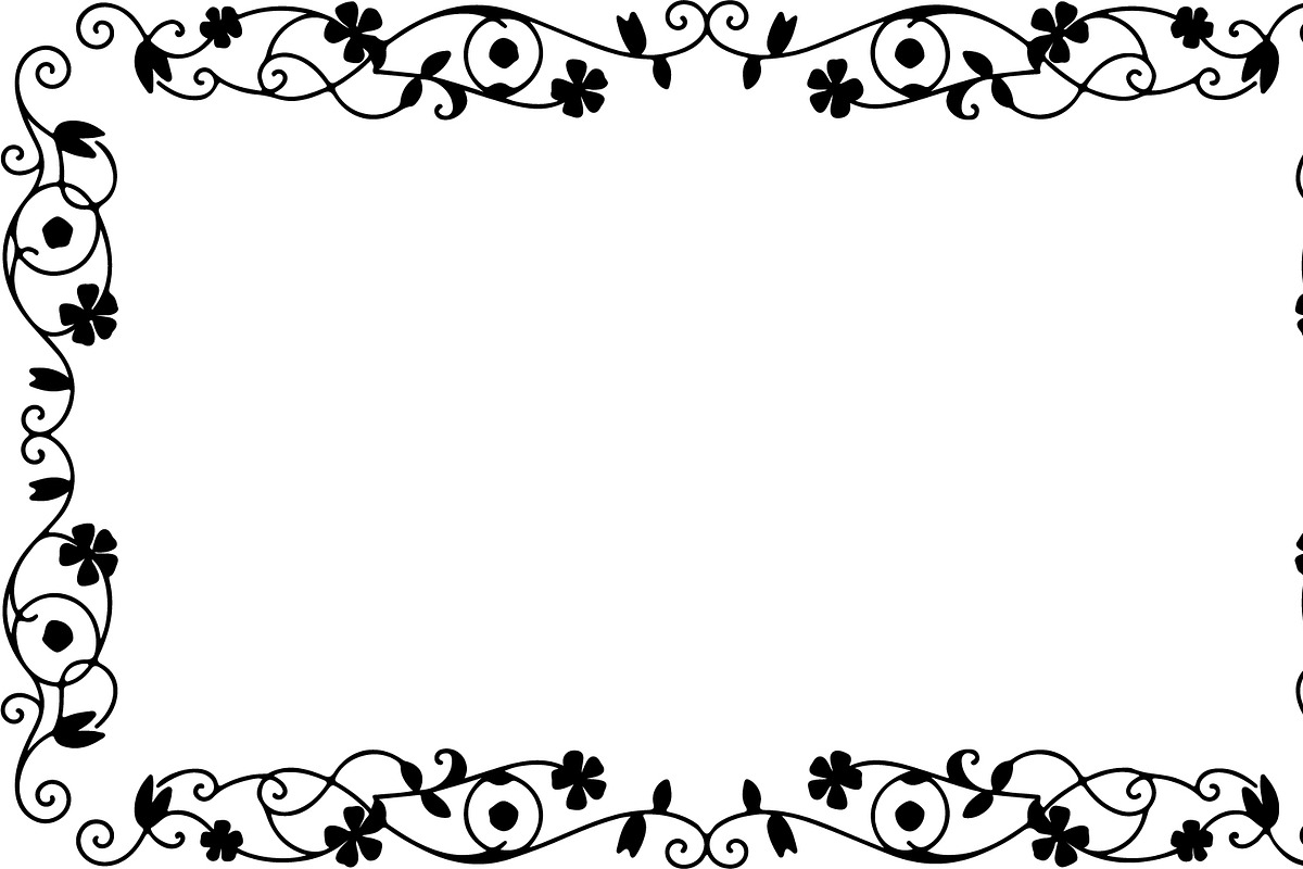 Elegant Decorative Border Frame, a Decorative Illustration by himelgfx (Photo 21 of 21)