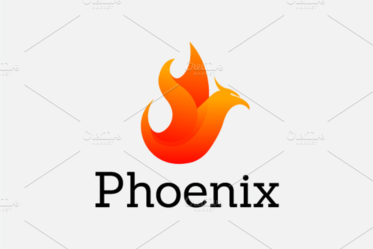 Phoenix Logo, a Branding & Logo Template by Ben Naveed