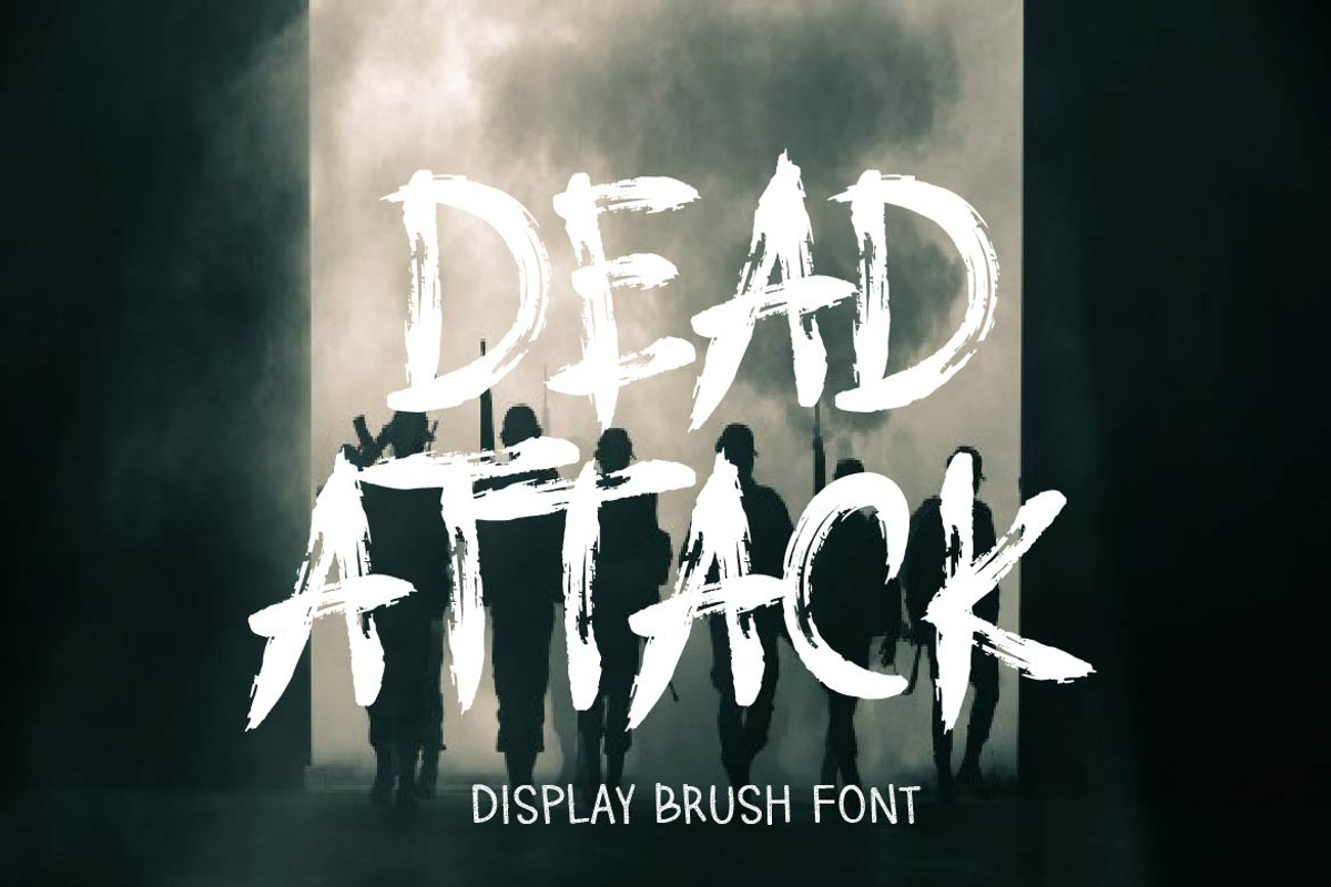 Brush Font Bundle 45 Fonts, a Blackletter Font by AMINMARIO (Photo 8 of 45)