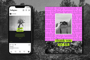 SATURNALIA Instagram Templates