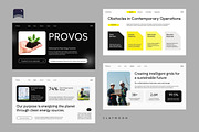 Provos - Clean Energy Pitch Deck, a Presentation Template by Claymoon Lab (Thumbnail 3 of 7)