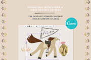 Western Nursery Poster Creator, an Animal Illustration by Olia (Thumbnail 2 of 19)