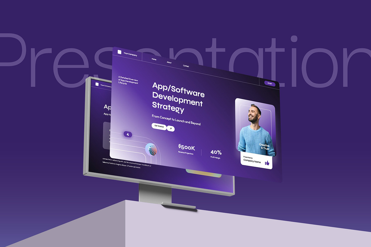 Apps Development Strategy Keynote, a Presentation Template by fakhroo (Photo 2 of 5)