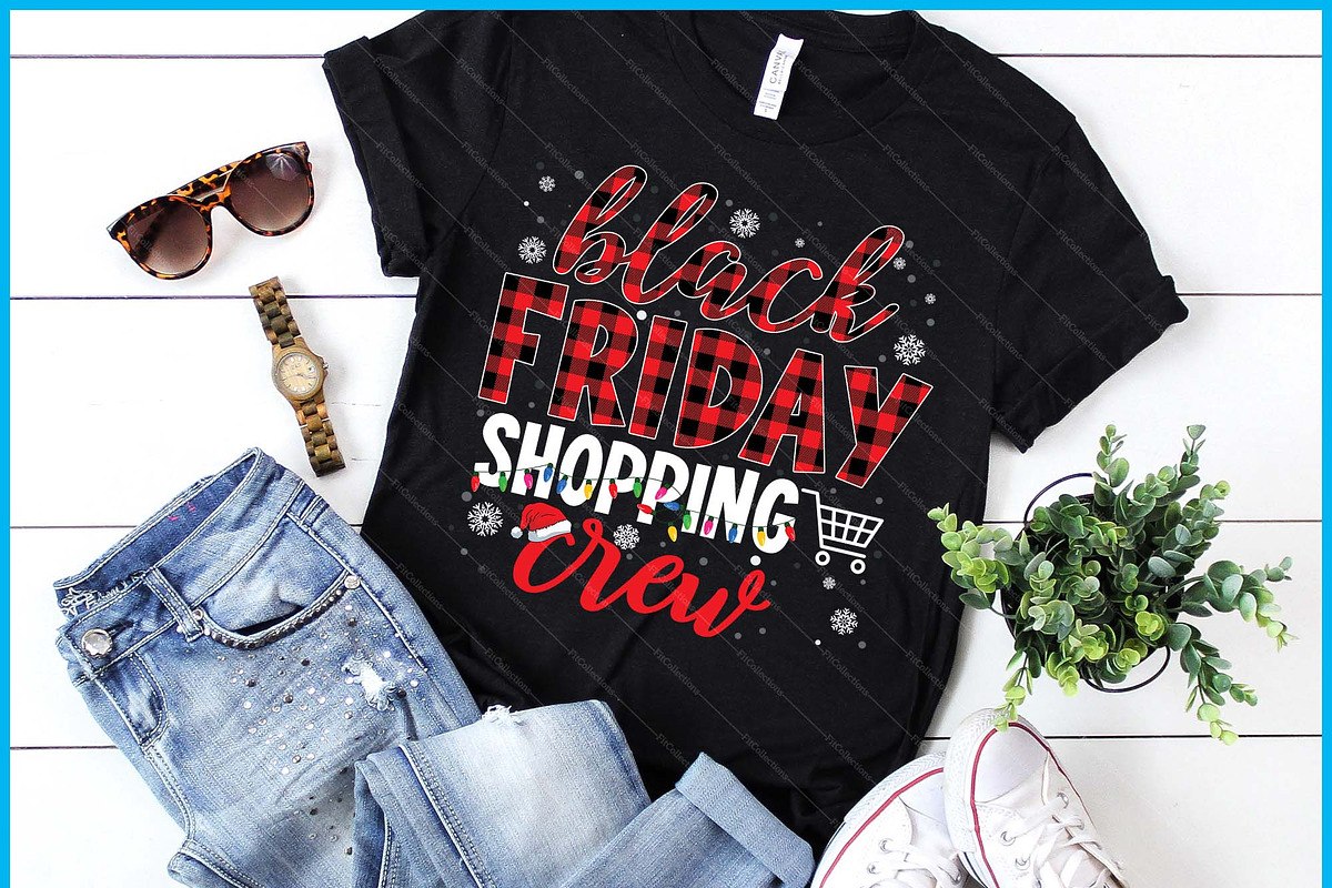 Black Friday Shopping Crew Christmas, a Graphic by Creativeusart (Photo 1 of 4)