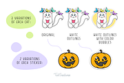 Cat Holidays Clipart Collection, an Illustration by TaniCreatures (Thumbnail 4 of 10)