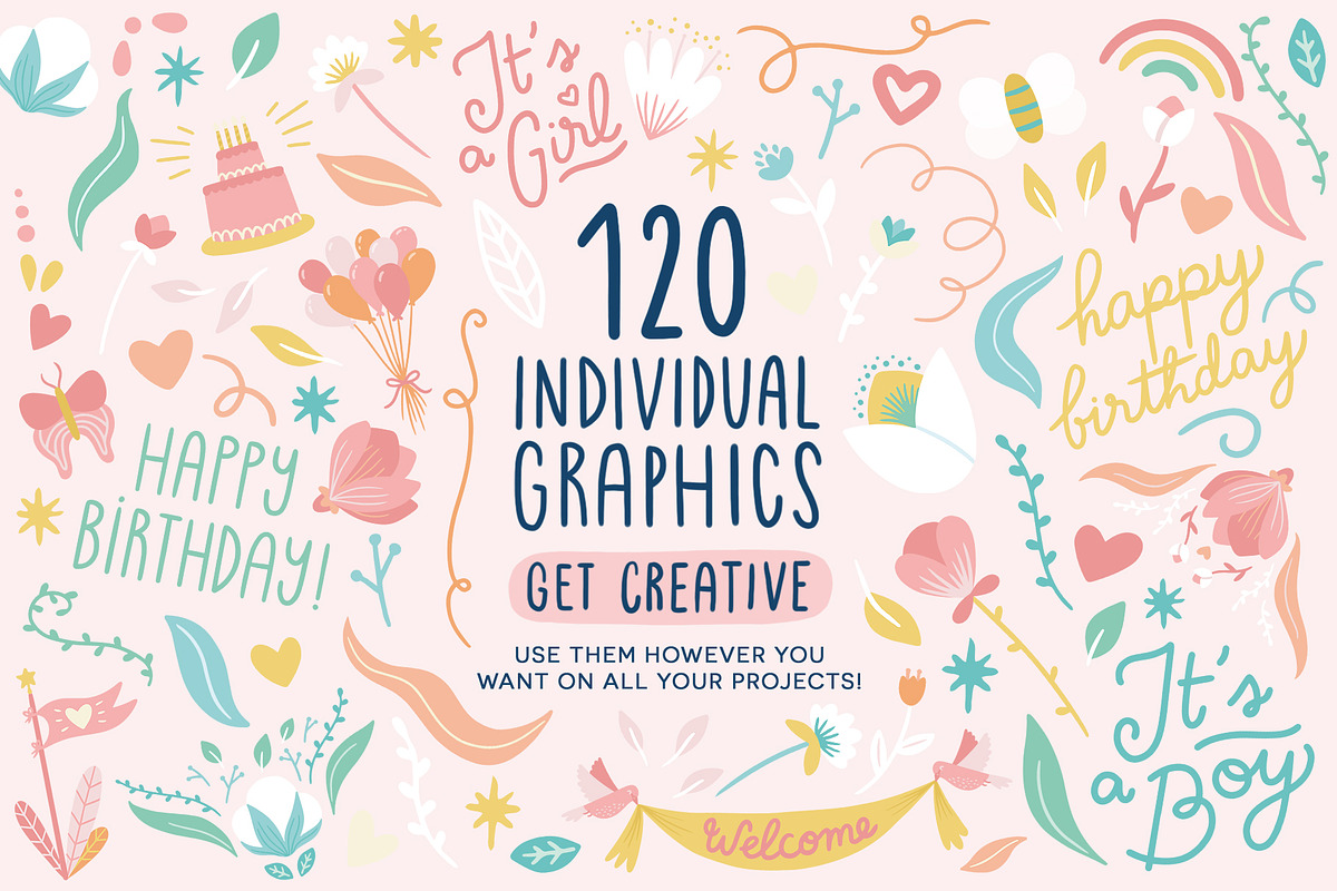 Kids Greeting Cards - Vector, a Card Template by Carole Chevalier (Photo 6 of 6)