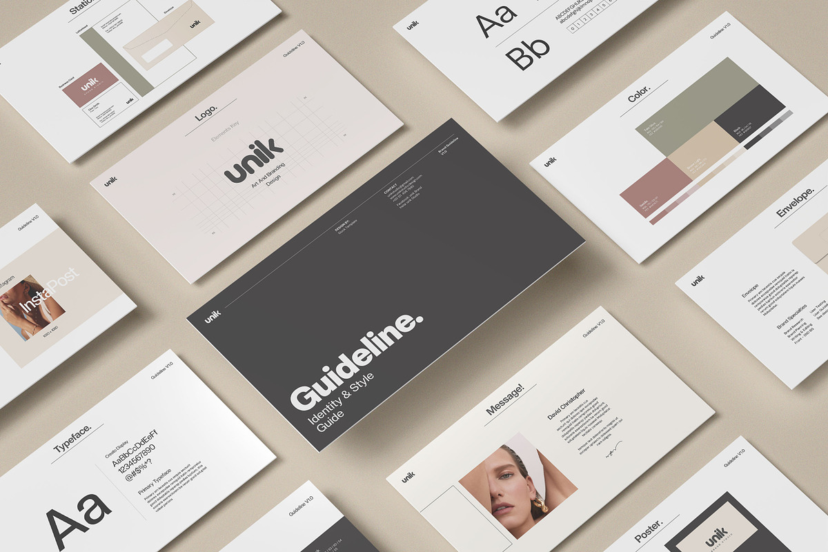 UNIK/Guideline Presentation Template, a Presentation Template by SlideStock (Photo 12 of 12)
