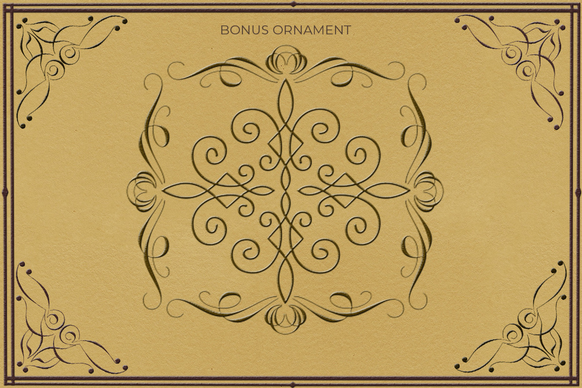 Graphitel Script + Ornaments, a Script Font by Typehill (Photo 11 of 15)