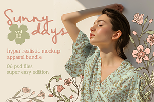 Sunny days mockup bundle - Vol. 02