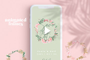 ANIMATED Watercolor Tropical & Rose, an Illustration by January Bloom (Thumbnail 9 of 11)