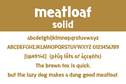 Meatloaf Font Family, a Font by Brittney Murphy Design (Thumbnail 3 of 7)