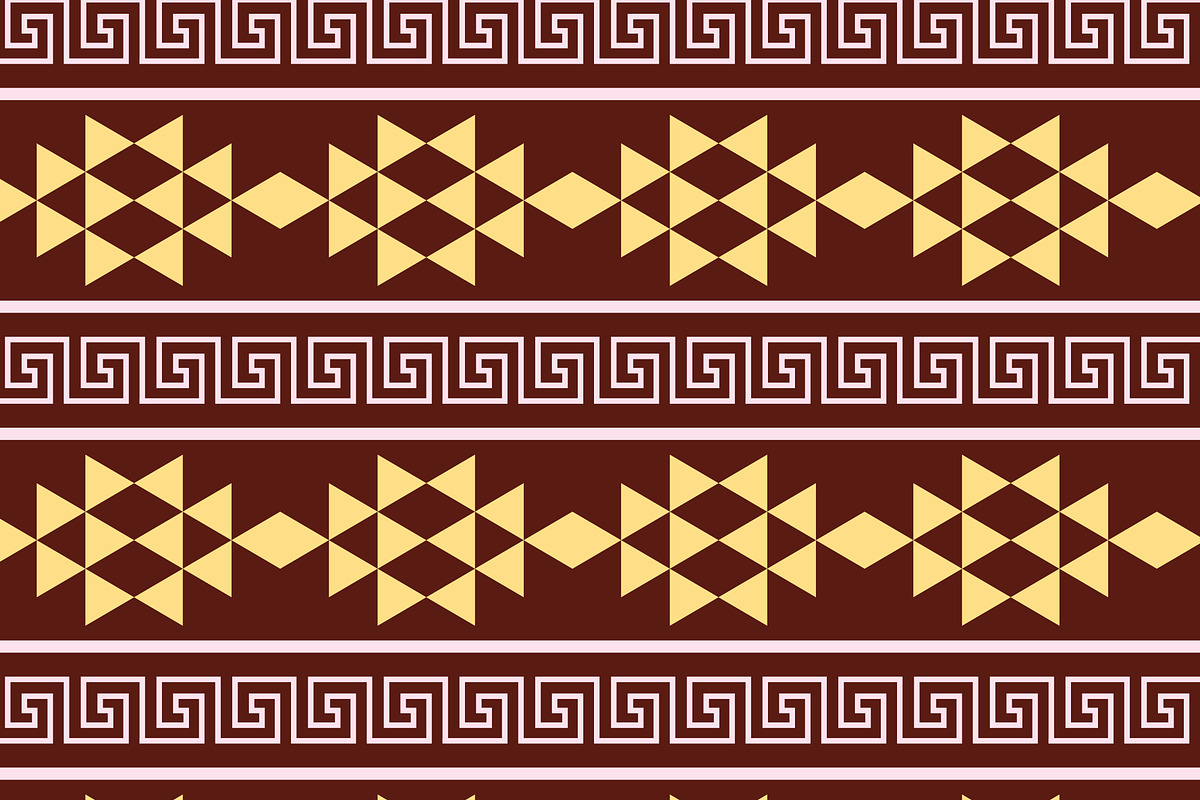 Aztec pattern set, a Pattern Graphic by TiveCreate (Photo 5 of 11)