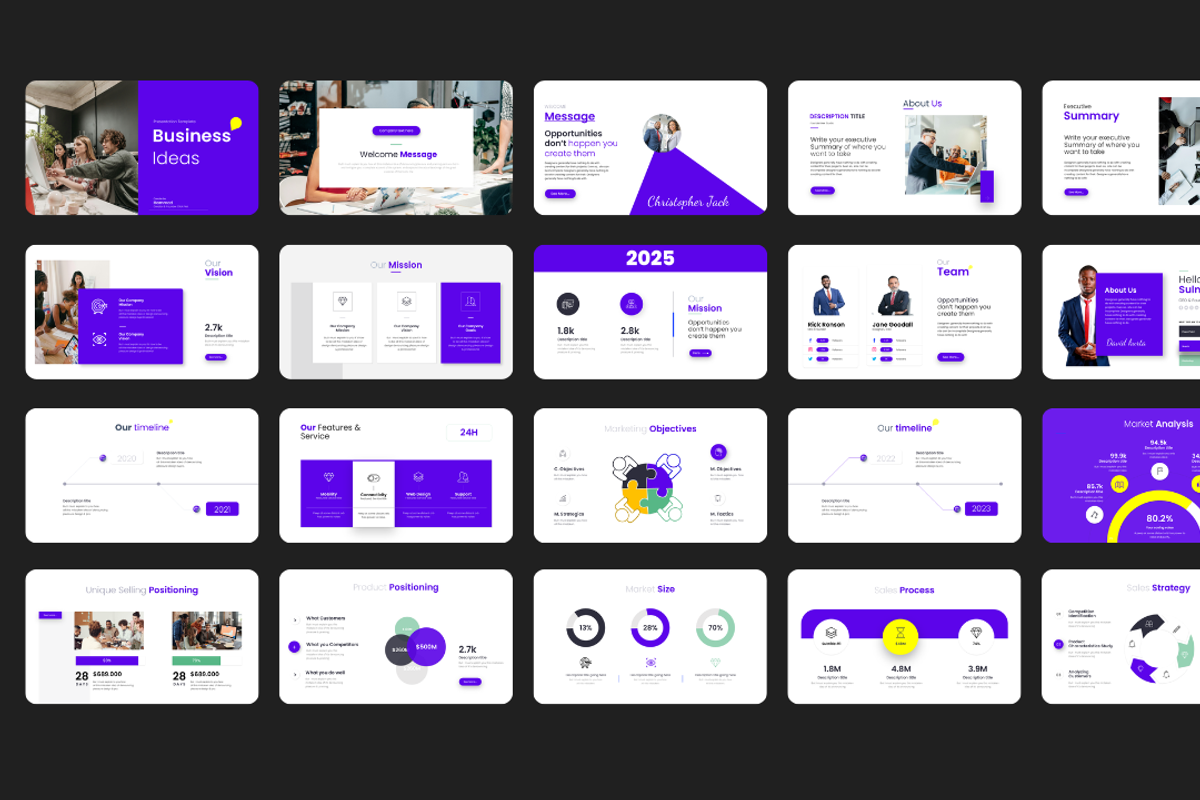 Business Powerpoint Presentation, a Presentation Template by Hammad Arif (Photo 2 of 3)