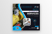 Plumber social media post banner, a Social Media Template by Tahnix Creative (Thumbnail 3 of 3)