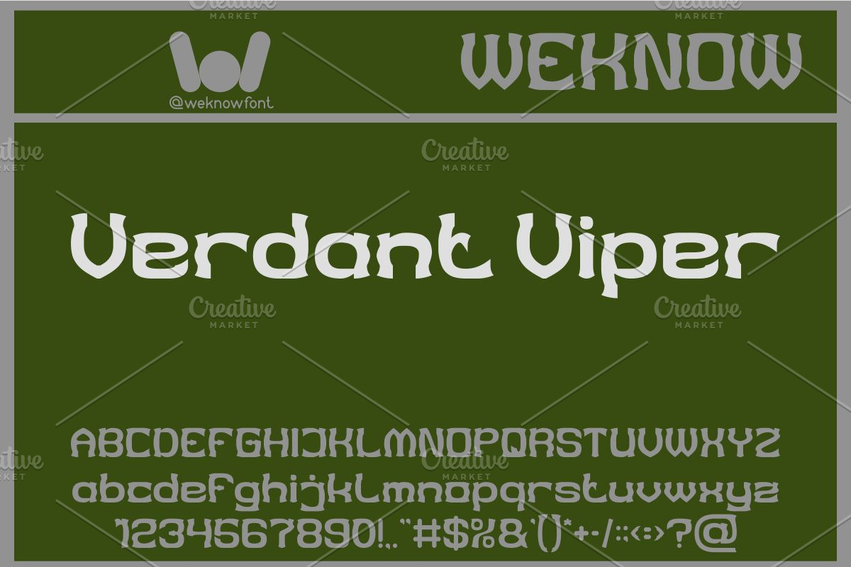 Red Monster font, a Font by weknow (Photo 2 of 8)