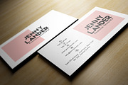 Minimal Pink Business Card, a Business Card Template by Marvel (Thumbnail 3 of 5)
