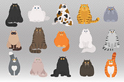 Funny cats pattern, an Animal Illustration by pet design shop (Thumbnail 9 of 10)