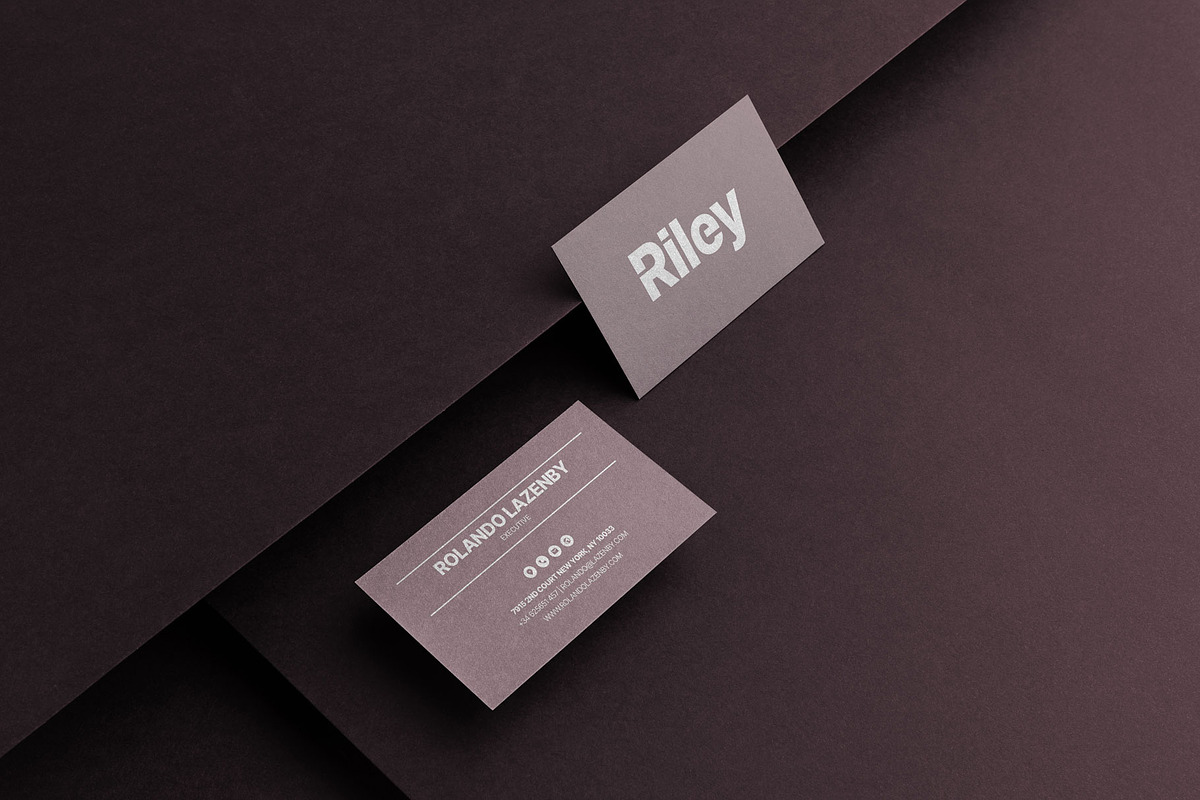Minimal Business Card, a Business Card Template by AyshaCanvas (Photo 3 of 3)