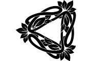 Decorative Celtic Triangle Floral, an Object Graphic by Creativeshirt (Thumbnail 8 of 18)