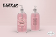 Clear Pump Dispenser Mockup, a Cups & Container Mockup by INCDesign (Thumbnail 4 of 8)