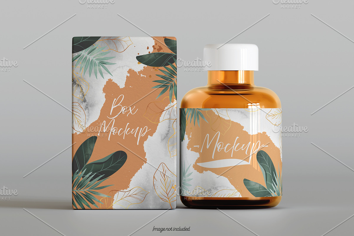 Pills Bottle Mockup Bundles, a Cups & Container Mockup by Ambo Ampeng (Photo 6 of 22)