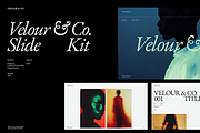 Velour & Co Presentation Template, a Presentation Template by BrandKit (Thumbnail 1 of 16)