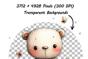 Whimsical Doodle Valentine Animals, an Illustration by one-touch (Thumbnail 18 of 19)