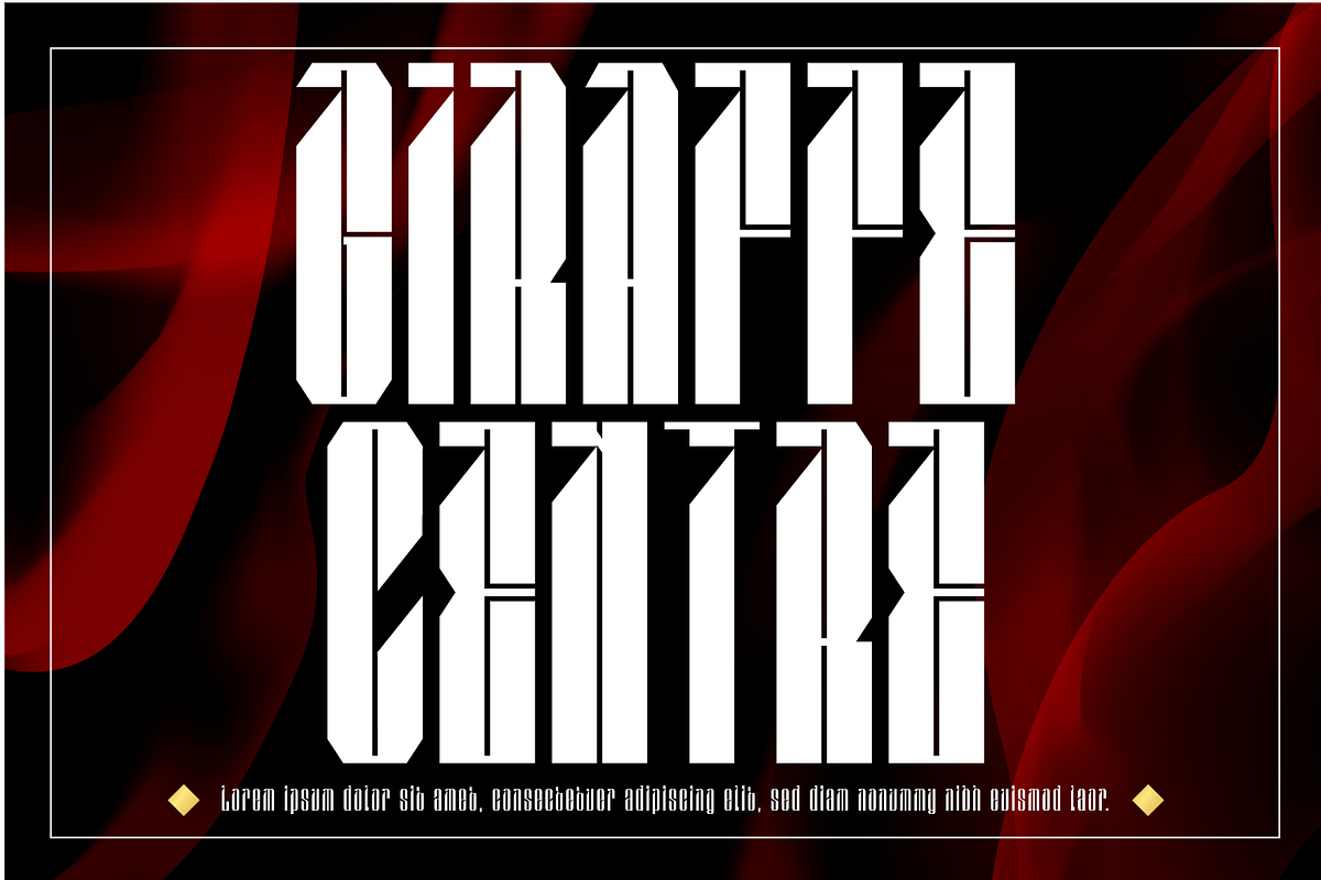 GIRAFFE CENTRE Font, a Sans Serif Font by 177Studio (Photo 1 of 7)