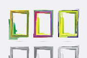 Bundle Watercolor Frame Border, a Texture Graphic by MRI STUDIO (Thumbnail 6 of 16)