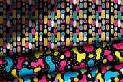 Electric Energy: Abstract Pattern, a Pattern Graphic by Elatedowl (Thumbnail 4 of 11)