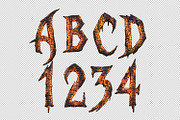 Burn Hell Font, a Blackletter Font by Handmadefont (Thumbnail 14 of 15)