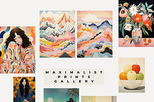 MAXIMALIST PRINTS GALLERY