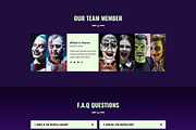 NFT Collection Landing Page template, a Landing Page Template by CodexCoder Themes (Thumbnail 5 of 7)