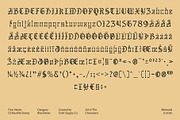 CS Bastille Stamp, a Blackletter Font by Craft Supply Co. (Thumbnail 8 of 8)