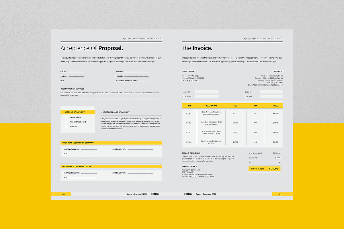 Proposal, a Stationery Template by Mastergfx (Photo 11 of 12)