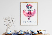 Ballerina Skeleton Sublimation, a Work Illustration by Dream Creation (Thumbnail 3 of 6)