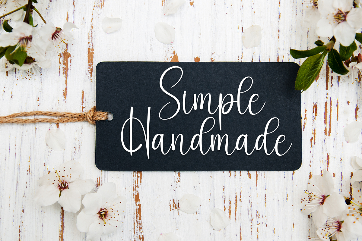 Intuition | Script Font, a Handwritten Font by Scratchones (Photo 5 of 8)