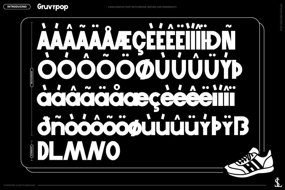 Gruvy Pop Sans, a Sans Serif Font by Sundaylab (Photo 5 of 11)